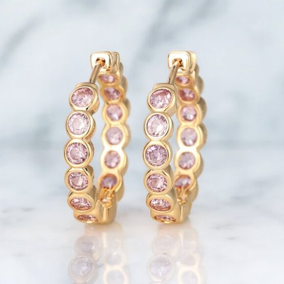 Jewelry - “Lana” Gemstone Hoops